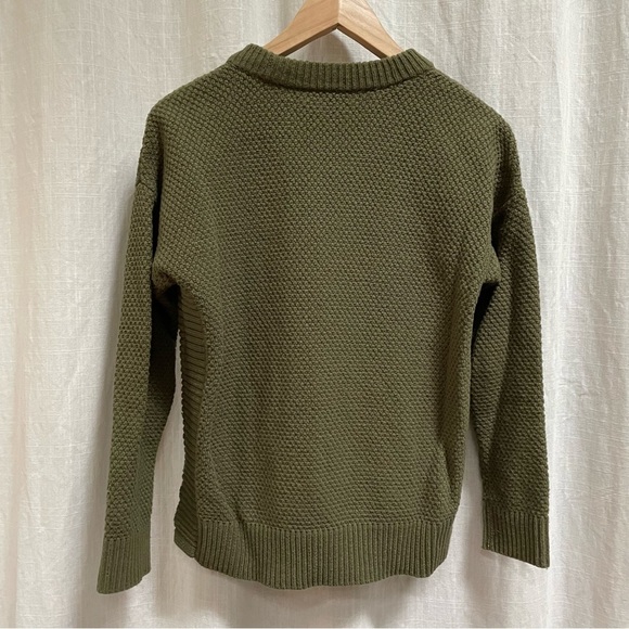 MADEWELL Pickford Pullover Sweater XS green - Picture 4 of 14